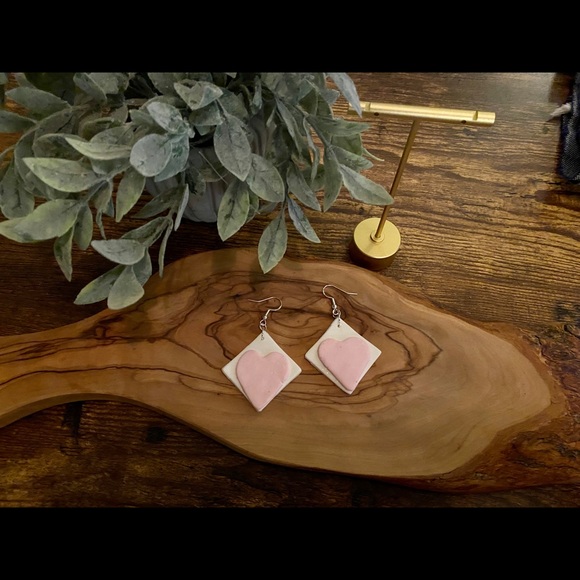 Handmade Clay Earrings | Valentine's Day Series - Picture 2 of 5